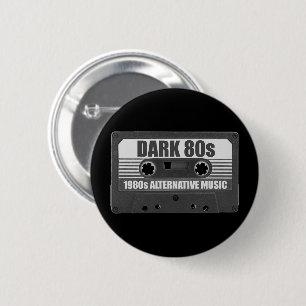 DARK 80s Cassette Tape Pin
