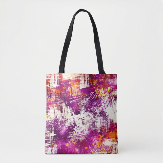Dark Abstract Blots Background Tote Bag (Front)
