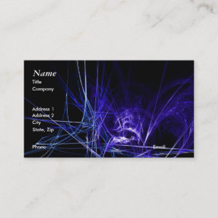 Dark Abstract Business Card