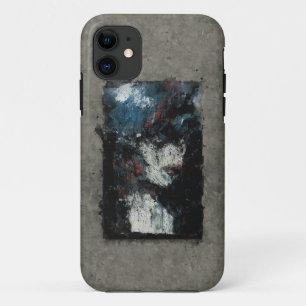 Dark Abstract Portrait Mobile Case
