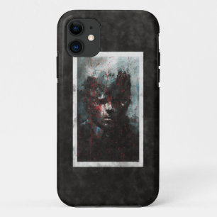 Dark Abstract Portrait Mobile Case