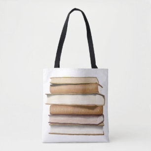 Dark Academia Antique Books Tote Bag