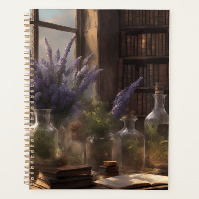 Dark Academia Apothecary Planner (Front)