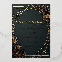 Dark Academia Boho Wedding