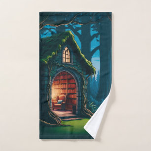 Dark Academia = Book Lover Gift Bath Towel Set