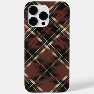 Dark Academia Chestnut Plaid Case-Mate iPhone 14 Pro Max Case