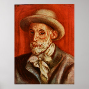 Dark Academia Renoir Artist Self Portrait Decor