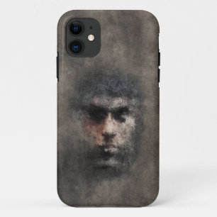 Dark Aesthetic Abstract Face Mobile Case