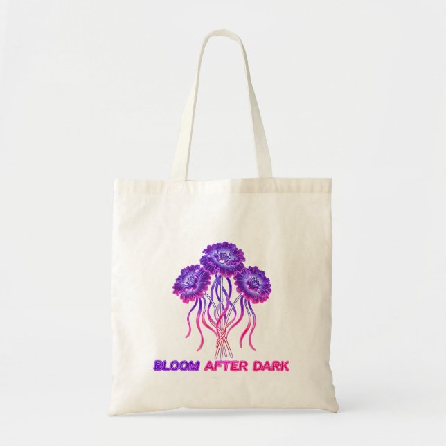 Dark Aesthetic Beach Tote Bag (Front)