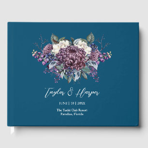 Dark Aesthetic Goth Wedding Bouquet Guest Book