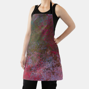 Dark Alcohol Ink Abstract Apron