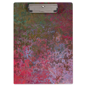 Dark Alcohol Ink Abstract Clipboard