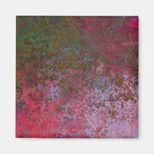 Dark Alcohol Ink Abstract Magnet