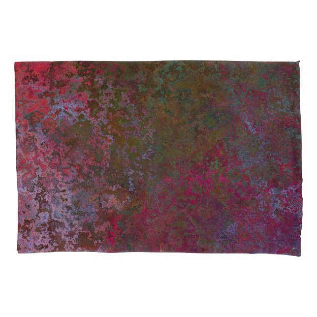 Dark Alcohol Ink Abstract Pillowcase (Front)