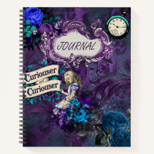 Dark Alice Journal Notebook