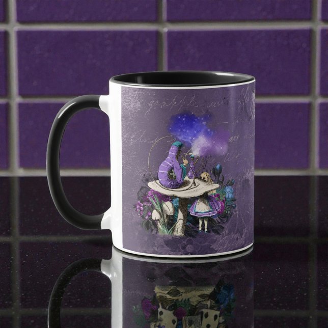 Dark Alice Rustic Deep Purple Mug (Creator Uploaded)