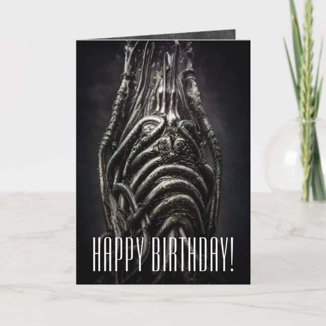 Dark Alien Statue of an Ancient Eldritch Horror Card (Front)