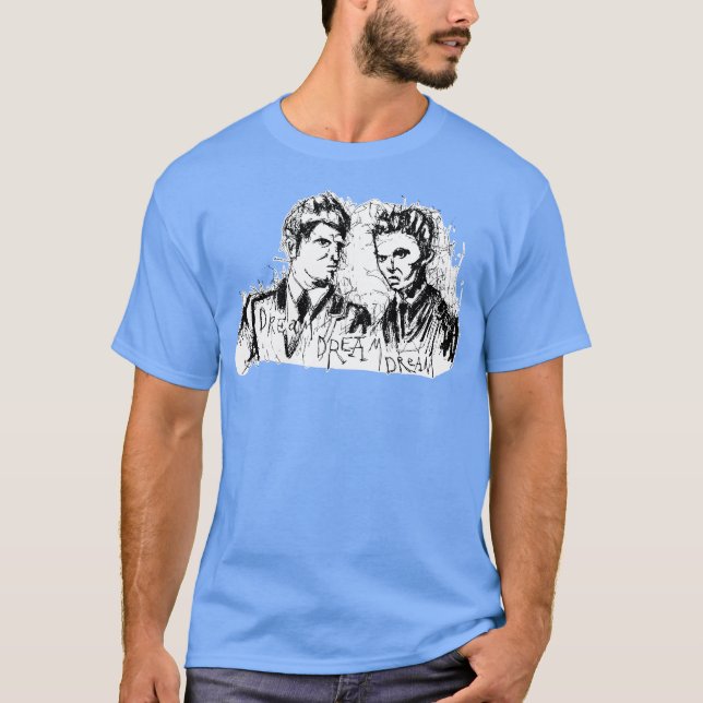Dark and Gritty Portrait An Everly Brothers Nightm T-Shirt (Front)