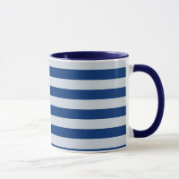 Dark and Light Blue Stripes