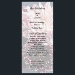 Dark and Light Mums and Daisies Program<br><div class="desc">If you love mums and daisies these beautiful "Dark and Light Mums and Daisies" wedding supplies would be a perfect choice. Choose from cards,  magnets,  labels. Can be used for a wedding,  engagement party or anniversary party.</div>