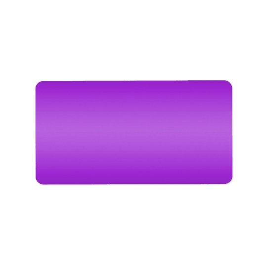 Dark and Light Purple Gradient - Violet Template Address Label