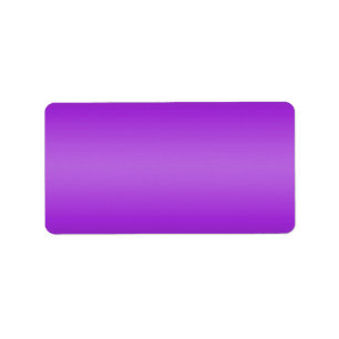 Dark and Light Purple Gradient - Violet Template Label