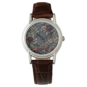 Dark and Moody Floral Watch