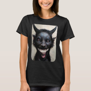 Dark and Occult  Laughing Satan T-Shirt