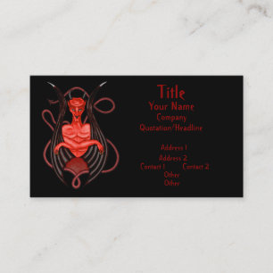 Dark Angel Business Card