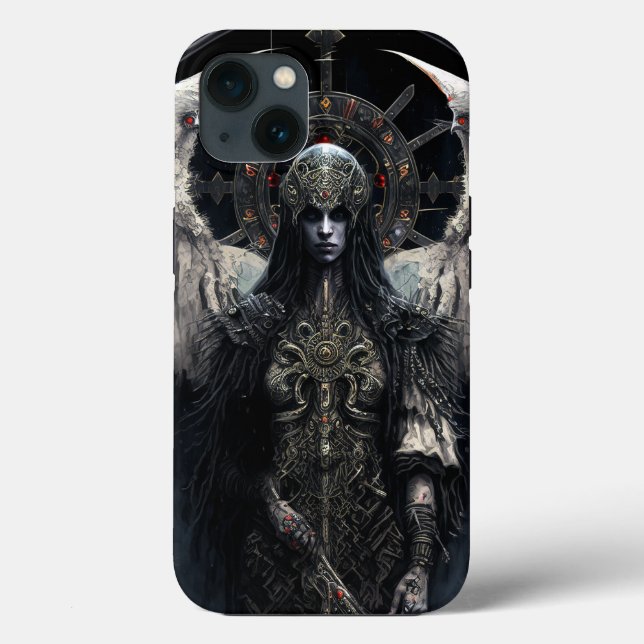 Dark Angel Gothic Fantasy Art Case-Mate iPhone Case (Back)