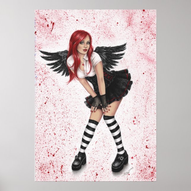 Dark Angel Love Poster (Front)