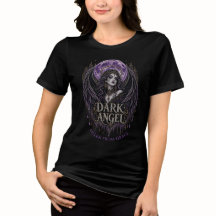 Dark Angel Moon Wings Gothic Rhinestone Fallen Art