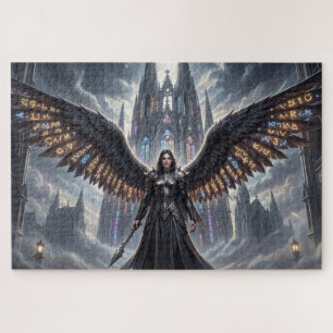 Dark Angel Sanctuary Jigsaw Puzzle