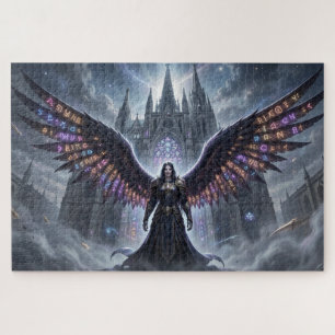 Dark Angel Sanctuary Jigsaw Puzzle