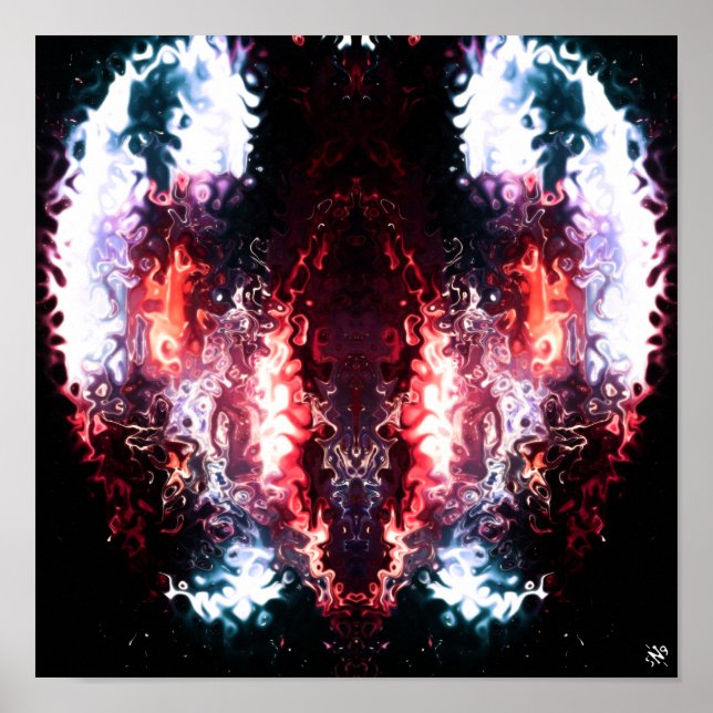 Dark angel v2 - patterns pareidolia poster (Front)