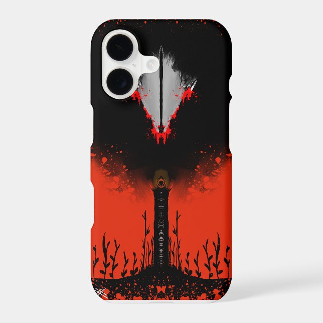 Dark Anime Fantasy Crow and Demon Art (Back)