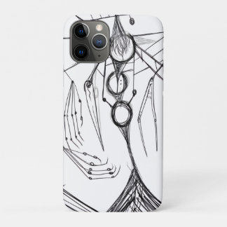 Dark Anime Fantasy Crow and Demon Art iPhone 11 Pro Case