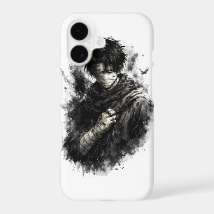 Dark Anime Warrior Bandaged Ninja Grunge Art