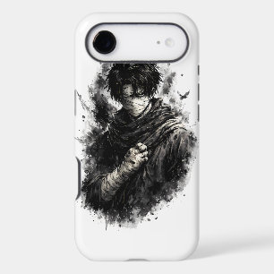 Dark Anime Warrior Bandaged Ninja Grunge Art