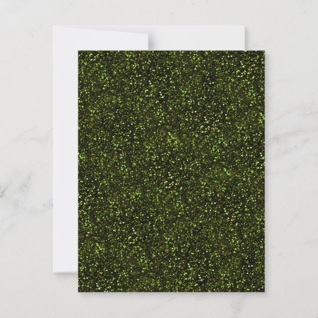 Dark Apple Green Glitter (Front)