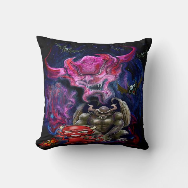 Dark Arts Festival Cushion (Front)