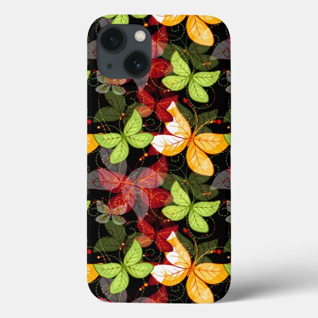 Dark Autumn Pattern Case-Mate iPhone Case (Back)