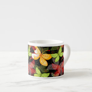 Dark Autumn Pattern Espresso Cup