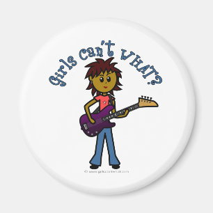 Dark Bass Player Magnet