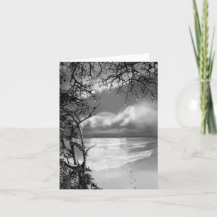 Dark Beach Card