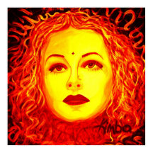 Dark Beauty 20x20" Poster