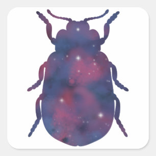 Dark Beetle Starscape Sticker