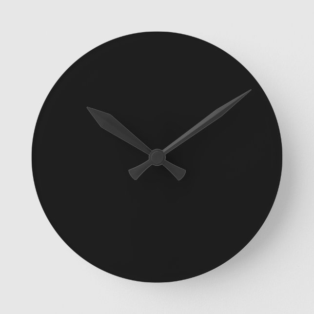 DARK BLACK SPACE HOLE BACKGROUNDS TEMPLATES TEXTUR ROUND CLOCK (Front)