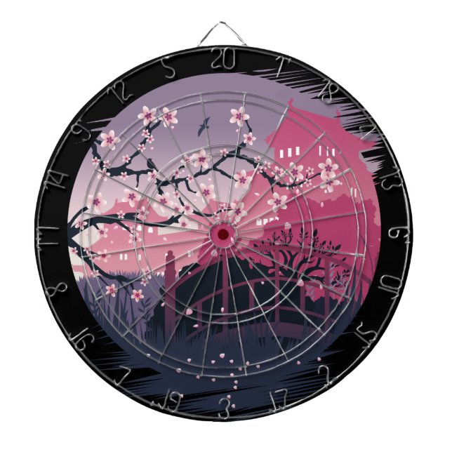 Dark Blossom   Dartboard (Front)
