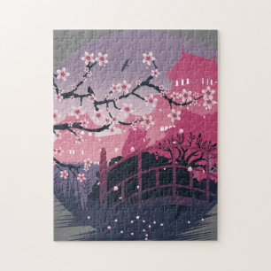 Dark Blossom Jigsaw Puzzle